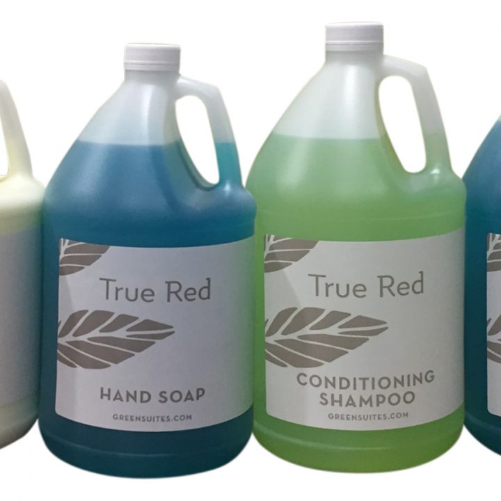 photo of True Red Bulk Hotel Amenities from Green Suites