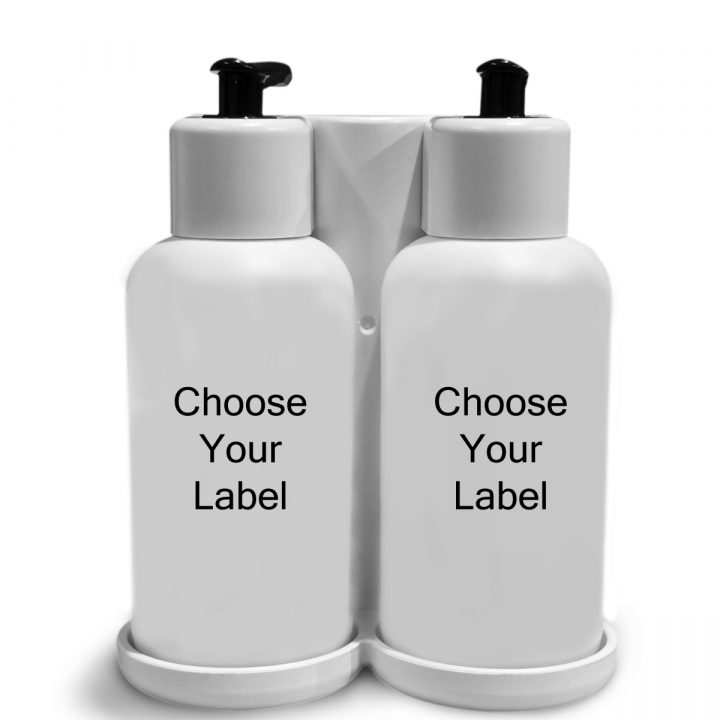 Pump+ Duo Dispenser (White)